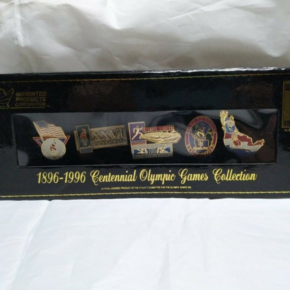 Olympic Games Collector's Pin Set 5 Atlanta 1996 C - Picture 2 of 8